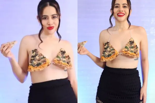 Uorfi Javed pizza 