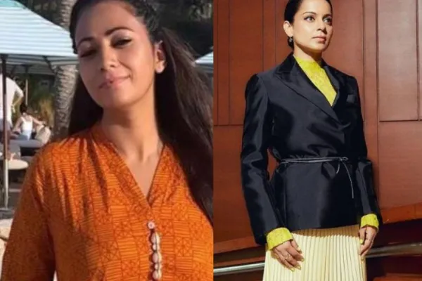 Aaliya Siddiqui and Kangana Ranaut 