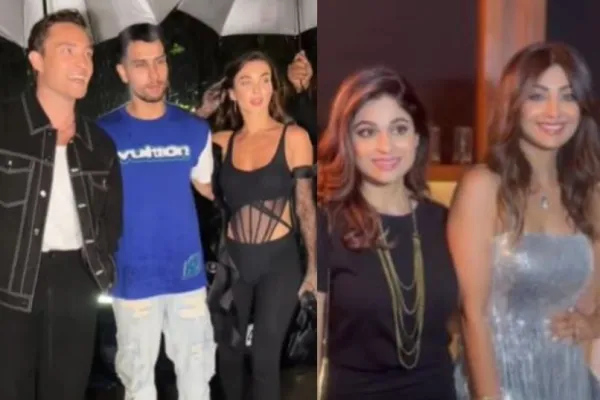 Ed Westwick Amy Jackson Shilpa Shetty