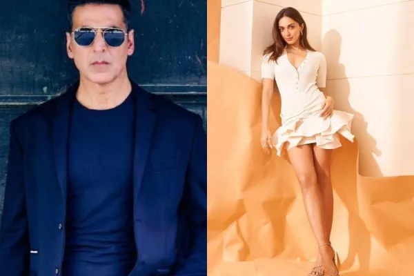 Akshay Kumar and Kiara Advani 
