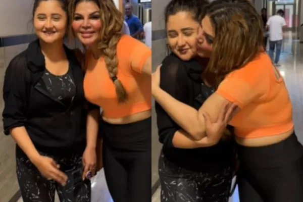Rakhi Sawant Rashami Desai 