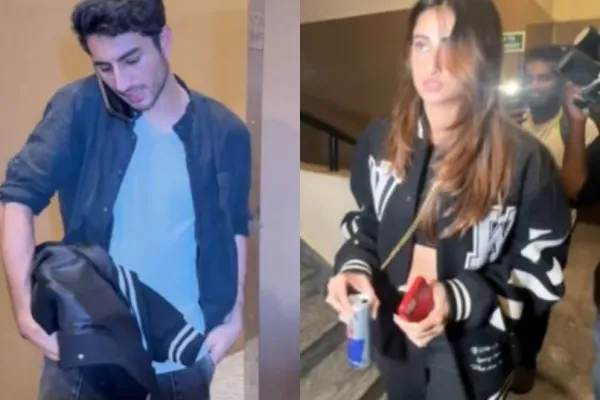 Ibrahim Ali Khan and Palak Tiwari 