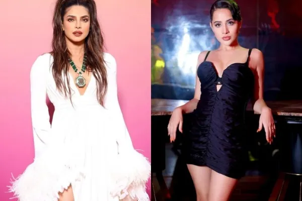 Priyanka Chopra and Uorfi Javed 