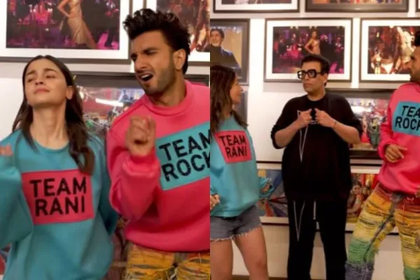 Alia Bhatt and Ranveer Singh 
