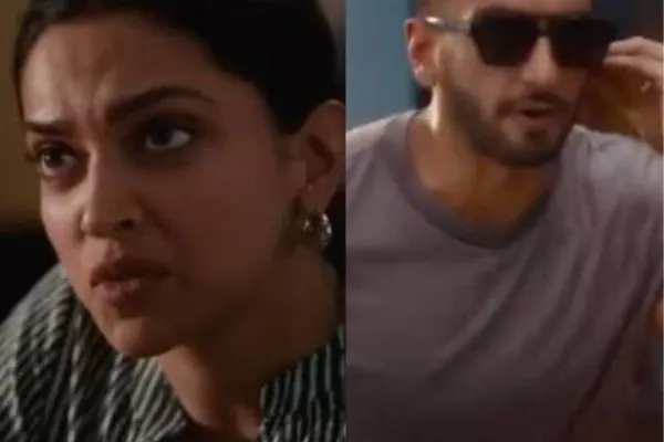 Deepika Padukone and Ranveer Singh 
