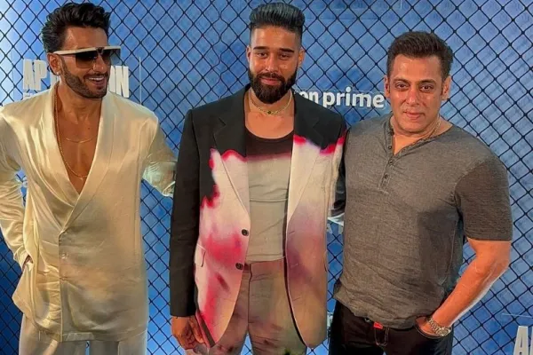 Ranveer Singh, AP Dhillon and Salman Khan 