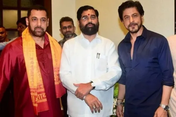Salman Khan and SRK 