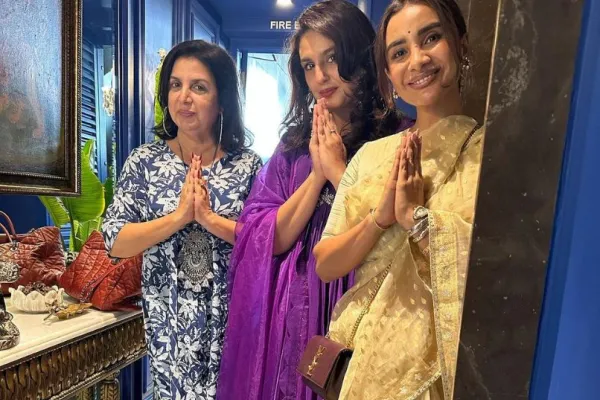 Farah Khan, Patralekha, and Huma Qureshi 