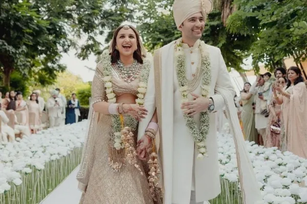 Parineeti Chopra and Raghav Chadha 