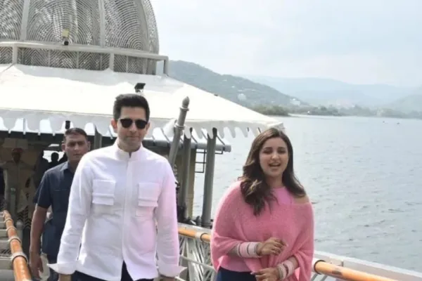 Parineeti Chopra and Raghav Chadha 