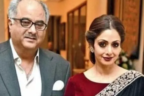 Boney Kapoor and Sridevi 