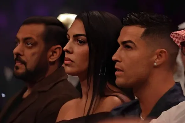 Salman Khan and Ronaldo 
