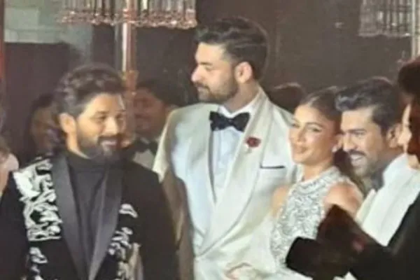 Allu Arjun and Ram Charan 