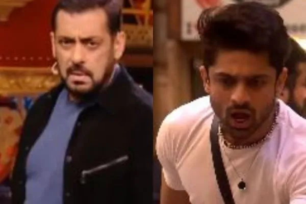 Salman Khan and Abhishek Kumar 