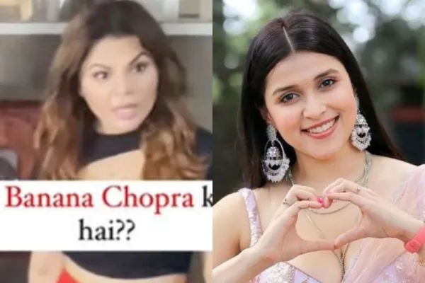 Rakhi Sawant and Mannara Chopra 