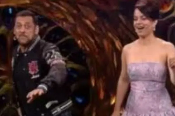 Salman Khan and Kangana Ranaut 