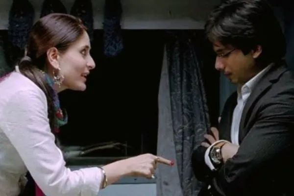 Kareena Kapoor and Shahid Kapoor 
