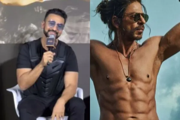 Raj Kundra and SRK 