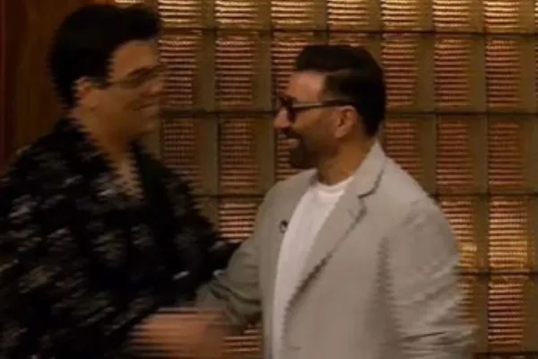 Karan Johar Sunny Deol 