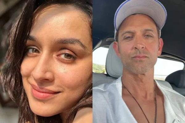 Shraddha Kapoor and Hrithik Roshan 