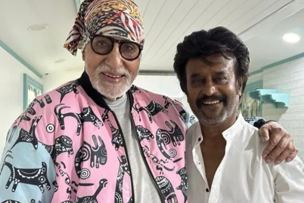 Rajinikanth and Amitabh Bachchan 