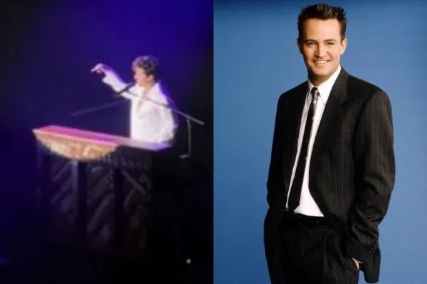 Charlie Puth and Matthew Perry 