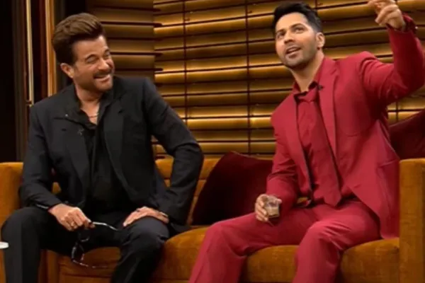 Anil Kapoor and Varun Dhawan 