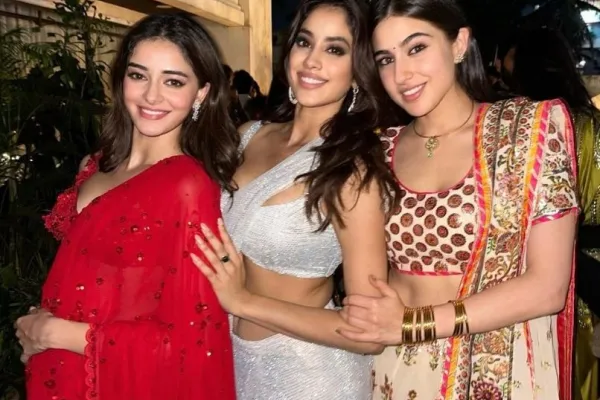 Ananya Panday, Janhvi Kapoor and Sara Ali Khan