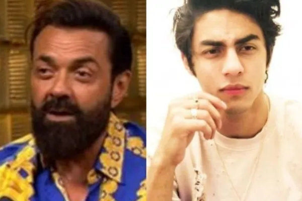 Bobby Deol and Aryan Khan 