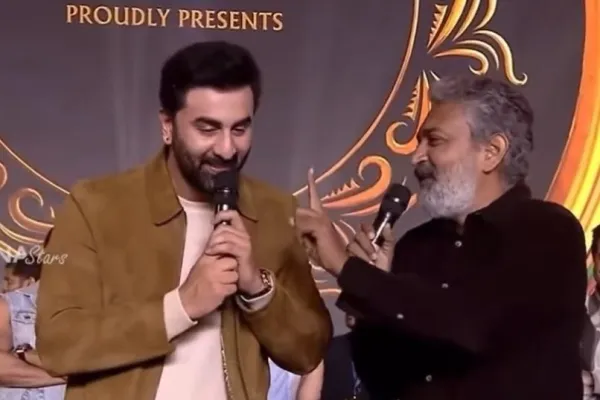 Ranbir Kapoor and SS Rajamouli 