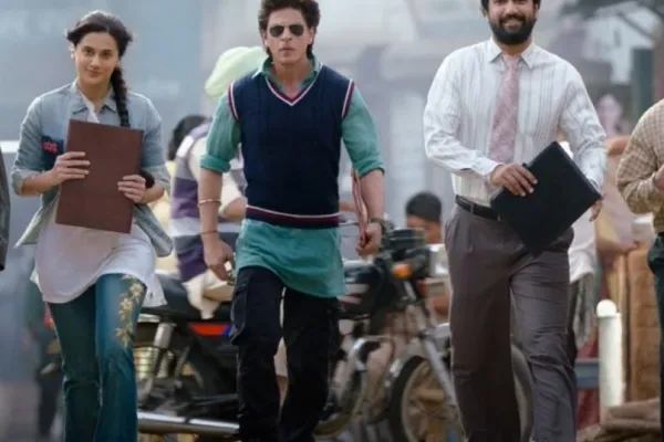 Taapsee, SRK and Vicky Kaushal 