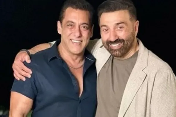 Salman Khan and Sunny Deol 