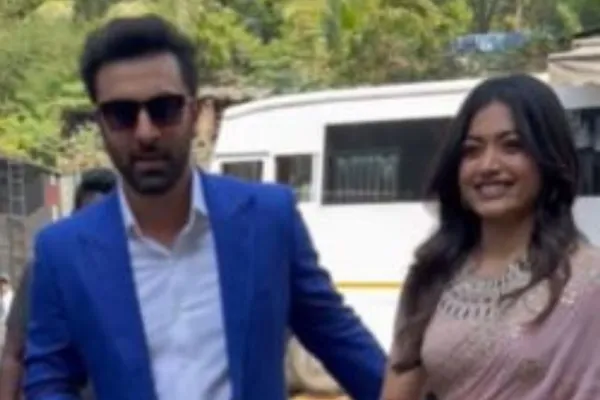 Ranbir Kapoor and Rashmika Mandanna 