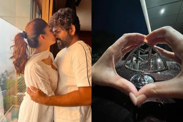 Nayanthara and Vignesh Shivan 