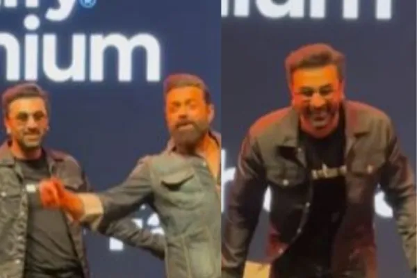 Ranbir Kapoor and Bobby Deol 
