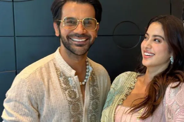 Rajkummar Rao and Janhvi Kapoor 