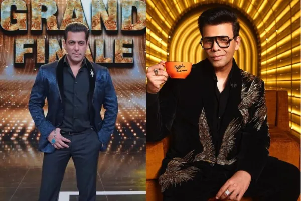 Salman Khan and Karan Johar 