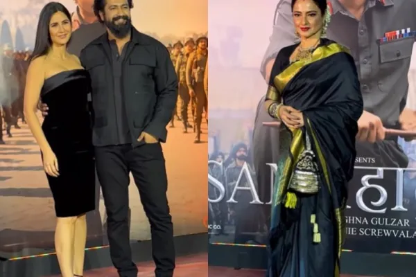 Katrina Kaif, Vicky Kaushal and Rekha 