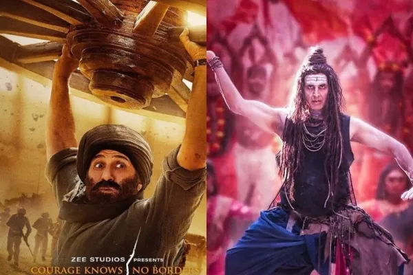 Sunny Deol and Akshay Kumar 
