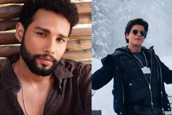 Siddhant Chaturvedi and SRK 