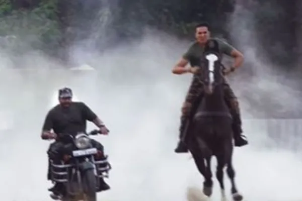 Akshay Kumar and Sanjay Dutt 
