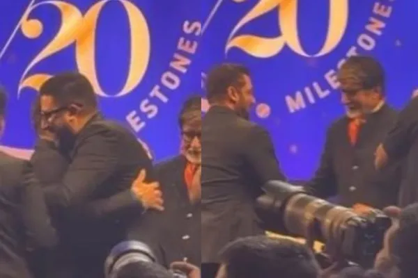 Abhishek, Amitabh and Salman Khan 