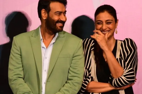 Tabu and Ajay Devgn 