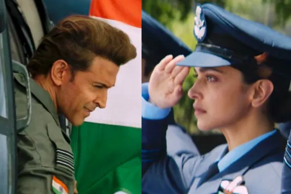Hrithik Roshan and Deepika Padukone 