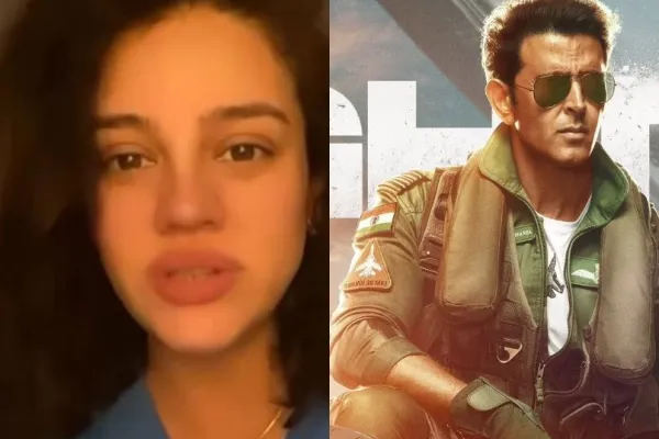Zara Noor Abbas and Hrithik Roshan 