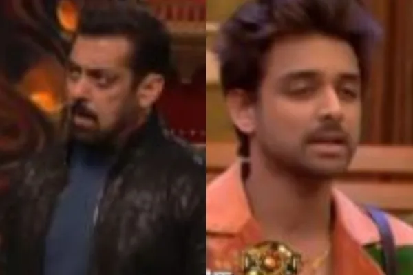 Salman Khan and Samarth Jurel 