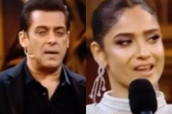 Salman Khan and Ankita Lokhande 