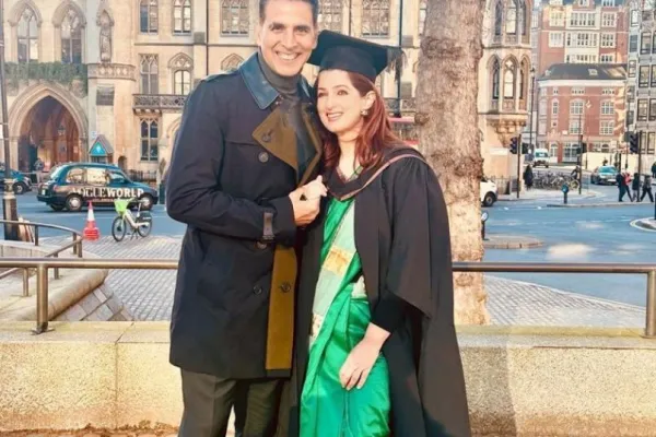 Akshay Kumar and Twinkle Khanna 