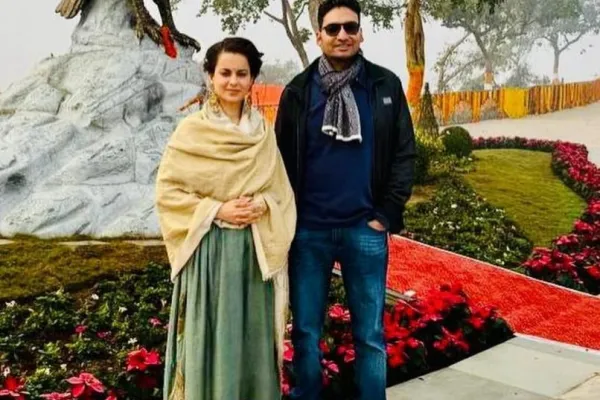 Kangana Ranaut and Nishant 
