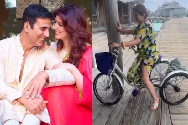 Akshay Kumar and Twinkle Khanna 